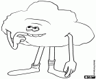 Cloud Guy je že nadýchaně se ruce a nohy, uvolněný a zábavný postava Trollové film