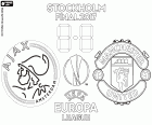Ajax Amsterdam vs. Manchester United, finále 2016-2017 UEFA Europa League, středa 24 května 2017, Friends Arena, Stockholm, Švédsko