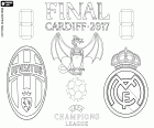 Juventus Turín vs. Real Madrid, finále UEFA Champions League 2016-2017, sobota 3 června 2017, National Stadium z Walesu, Cardiff
