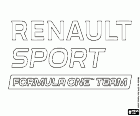Logo Renault Sport F1 Team, tým Formule 1