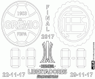 Ve sporu finále Copa Libertadores 2017, mezi Gremio Porto Alegre a Club Atlético Lanús. První zápas v Porto Alegre (Brazílie) v listopadu 22, za druhé utkání v Lanus (Argentina) v listopadu 29. Zahrnuje nové logo a nové oficiální jméno, Conmebol Libertadores Bridgestone 2017