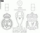 Real Madrid vs Liverpool, finále UEFA Champions League 2017-2018, NSC Olimpijskyj stadionu v Kyjevě na Ukrajině, 26. května 2018