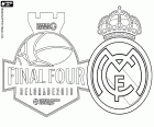 Real Madrid je šampion 2018 Bělehrad Final Four, Euroliga basketbal 2017-2018
