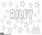 Riley je název používaný v angličtině pro chlapce a dívky. Riley má dva původy, stejné anglosaské příjmení a varianta Irish příjmení Reilly, která pochází z názvu Raghailleach