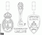 Real Madrid vs Al-Ain, finále FIFA Club World Cup SAE 2018, 22 prosince 2018, Sheikh Zayed Stadium, Abú Dhabí. Al-Ain je první tým z Blízkého východu, která zpochybnila finále Mistrovství světa ve fotbale klubů