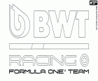 Logo závodního týmu BWT Racing Point F1 Team