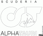 Logo týmu F1, Scuderia AlphaTauri