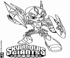 Chill Ice Lancer, postava Skylanders Giants, bývalý strážce Ledového království