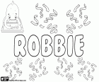 Robbie, zdrobnělina v angličtině pro Roberta a Robertu, varianta Bobbie, Robby a Bobby