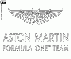 Logo motoristického týmu F1, Aston Martin Formula One Team