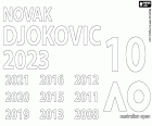 Srbský tenista Novak Djokovic, známý také jako Nole, získal desátý titul na tenisovém kurtu v Melbourne v prvním ročníku čtyř grandslamů, Australian Open. Novak Djokovič zvítězil v deseti finálových turnajích, které v Melbourne odehrál: 2008, 2011, 2012, 2013, 2015, 2016, 2019, 2020, 2021 a 2023