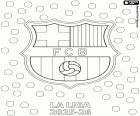 Omalovánka FC Barcelona, mistr 2025-2026