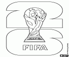Omalovánka FIFA World Cup 2026 Logo