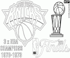 Omalovánka Knicks, šampioni NBA 2026