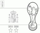 Omalovánka Španělsko, mistr světa 2026