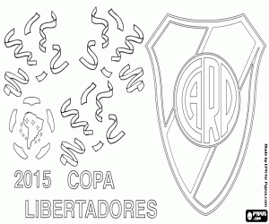 Omalovánka River Plate, Libertadores 2015