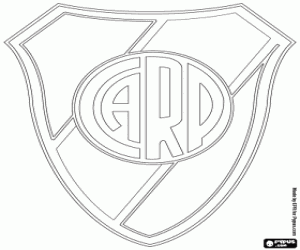 Omalovánka River Plate logo