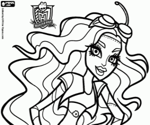 Omalovánka Robecca Steam, Monster High