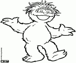 Omalovánka Rosita tance, Sesame Street