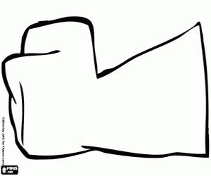 Omalovánka Rukavice potápěče