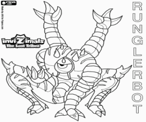 Omalovánka Runglerbot, Invizimals The Lost Tribes