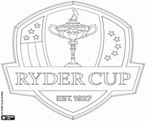 Omalovánka Ryder Cup, golfový turnaj