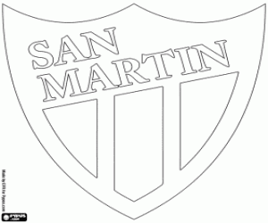 Omalovánka San Martín logo
