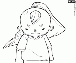 Omalovánka Tim Sanders nebo Ayumu Shorin