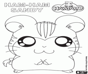 Omalovánka Sandy, Hillary Ham-Ham