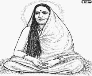 Omalovánka Sarada Devi, Ramakrishna