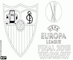 Omalovánka Sevilla, vítěz Europa League 2014-15
