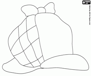 Omalovánka Sherlock Holmes hat