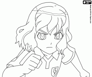 Omalovánka Shindou Inazuma Eleven Go