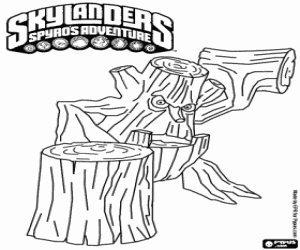 Omalovánka Skylander Stump Smash