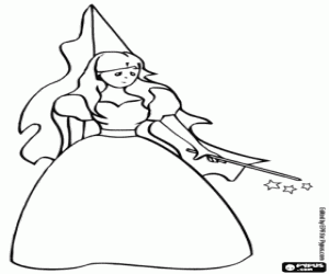 Omalovánka Smutná víla