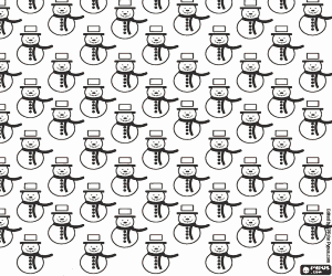 Omalovánka Sněhuláci, Vánoční pozadí