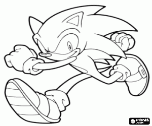 Omalovánka Sonic, Sega maskot