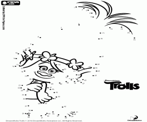 Omalovánka Spojovačky z Poppy, Trollové