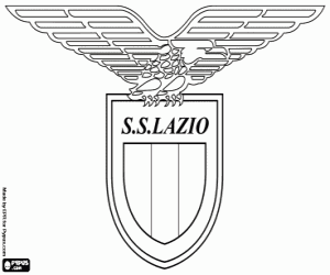 Omalovánka SS Lazio logo