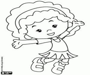 Omalovánka Taro, přítelkyně Chloe