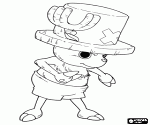 Omalovánka Tony Tony Chopper, One Piece
