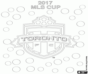 Omalovánka Toronto FC, vítěz MLS Cupu 2017