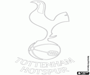 Omalovánka Tottenham Hotspur FC logo