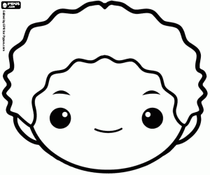 Omalovánka Tvář Boha Ares, masky