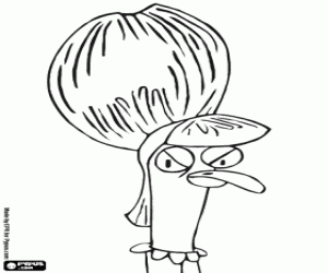 Omalovánka Tvář matka Husa