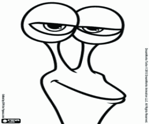 Omalovánka Tvář Rozumbrada