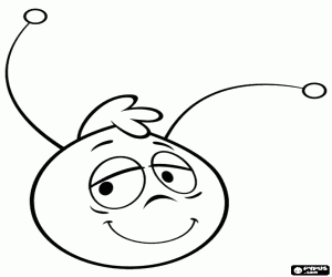 Omalovánka Tvář Willy