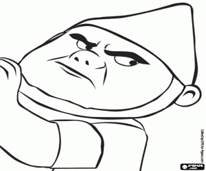 Omalovánka Tybalt, nejsilnější Červený trpaslík