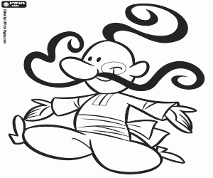 Omalovánka Typický tanec z Ukrajiny, Hopák