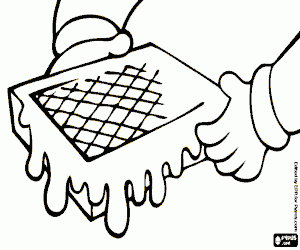 Omalovánka Umělé plástve pro včely